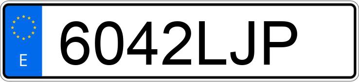 Numer rejestracyjny 6042LJP posiada PEUGEOT 5008