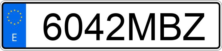 Numer rejestracyjny 6042MBZ posiada SUZUKI VITARA Numer rejestracyjny 6042MBZ posiada SUZUKI VITARA