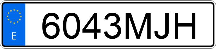 Numer rejestracyjny 6043MJH posiada FORD PUMA