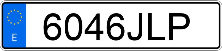 Numer rejestracyjny 6046JLP posiada FIAT 500L