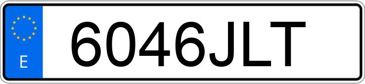 Numer rejestracyjny 6046JLT posiada KTM 1190 ADVENTURE