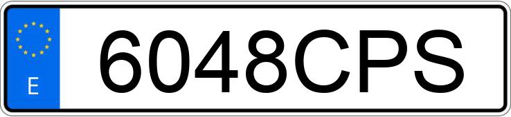 Numer rejestracyjny 6048CPS posiada SEAT LEON Numer rejestracyjny 6048CPS posiada SEAT LEON