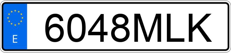 Numer rejestracyjny 6048MLK posiada NISSAN JUKE