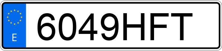 Numer rejestracyjny 6049HFT posiada RENAULT MASTER Numer rejestracyjny 6049HFT posiada RENAULT MASTER