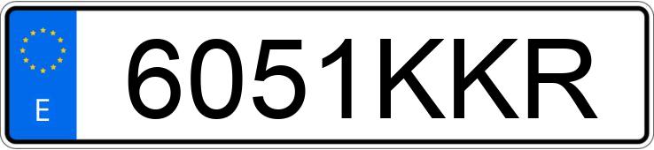 Numer rejestracyjny 6051KKR posiada SKODA SUPERB Numer rejestracyjny 6051KKR posiada SKODA SUPERB