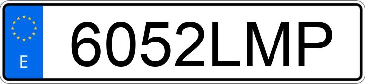 Numer rejestracyjny 6052LMP posiada MERCEDES CLA (118)