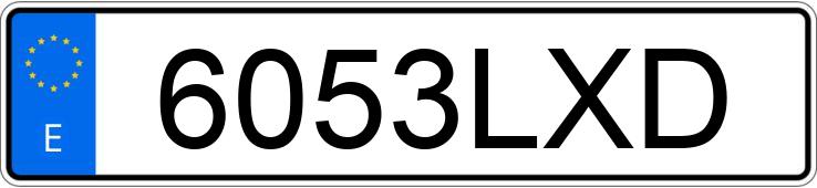 Numer rejestracyjny 6053LXD posiada FIAT SCUDO Numer rejestracyjny 6053LXD posiada FIAT SCUDO