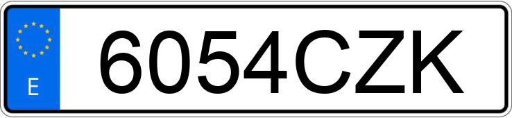 Numer rejestracyjny 6054CZK posiada BMW SERIE 3 Numer rejestracyjny 6054CZK posiada BMW SERIE 3