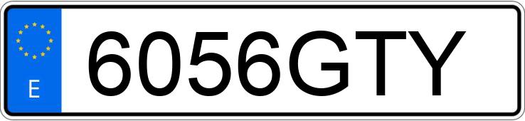 Numer rejestracyjny 6056GTY posiada HYUNDAI SANTA FE Numer rejestracyjny 6056GTY posiada HYUNDAI SANTA FE