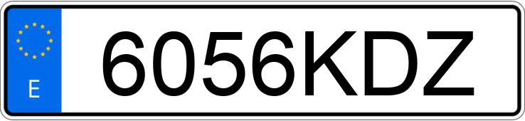 Numer rejestracyjny 6056KDZ posiada ALFA ROMEO STELVIO