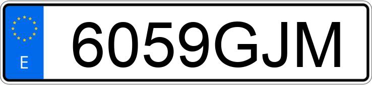 Numer rejestracyjny 6059GJM posiada PEUGEOT 308 Numer rejestracyjny 6059GJM posiada PEUGEOT 308