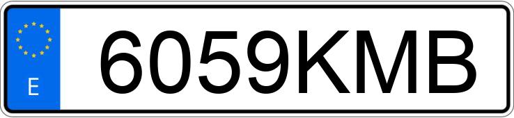 Numer rejestracyjny 6059KMB posiada DACIA SANDERO