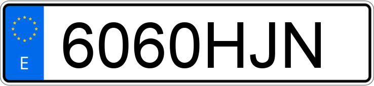 Numer rejestracyjny 6060HJN posiada FIAT BRAVO Numer rejestracyjny 6060HJN posiada FIAT BRAVO