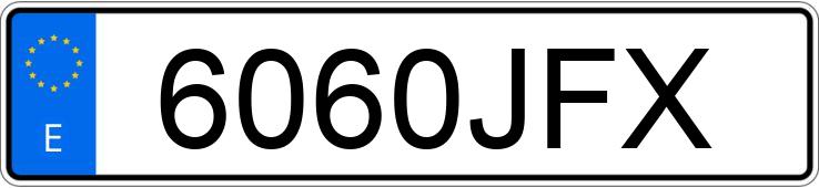 Numer rejestracyjny 6060JFX posiada VOLKSWAGEN PASSAT Numer rejestracyjny 6060JFX posiada VOLKSWAGEN PASSAT