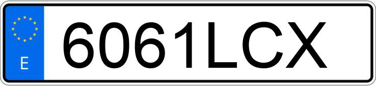 Numer rejestracyjny 6061LCX posiada MERCEDES CLA (118)