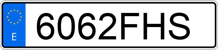 Numer rejestracyjny 6062FHS posiada VOLKSWAGEN CROSSPOLO