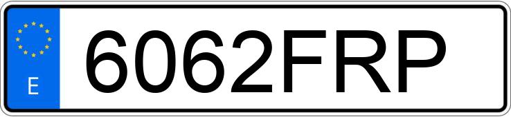 Numer rejestracyjny 6062FRP posiada OPEL MERIVA Numer rejestracyjny 6062FRP posiada OPEL MERIVA