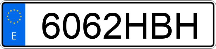 Numer rejestracyjny 6062HBH posiada NISSAN QASHQAI