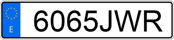 Numer rejestracyjny 6065JWR posiada AUDI A3 Numer rejestracyjny 6065JWR posiada AUDI A3