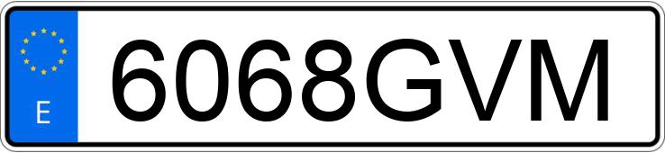 Numer rejestracyjny 6068GVM posiada VOLKSWAGEN CADDY Numer rejestracyjny 6068GVM posiada VOLKSWAGEN CADDY