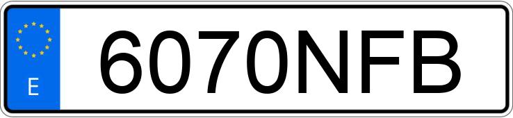 Numer rejestracyjny 6070NFB posiada OPEL MOKKA