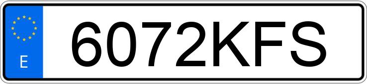 Numer rejestracyjny 6072KFS posiada NISSAN QASHQAI Numer rejestracyjny 6072KFS posiada NISSAN QASHQAI