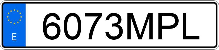 Numer rejestracyjny 6073MPL posiada VOLKSWAGEN TRANSPORTER Numer rejestracyjny 6073MPL posiada VOLKSWAGEN TRANSPORTER