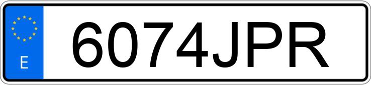 Numer rejestracyjny 6074JPR posiada PEUGEOT 208 Numer rejestracyjny 6074JPR posiada PEUGEOT 208