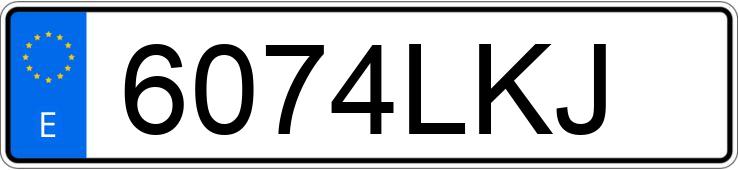 Numer rejestracyjny 6074LKJ posiada NISSAN QASHQAI Numer rejestracyjny 6074LKJ posiada NISSAN QASHQAI