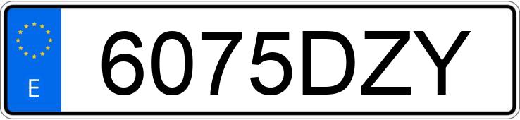 Numer rejestracyjny 6075DZY posiada HONDA JAZZ Numer rejestracyjny 6075DZY posiada HONDA JAZZ