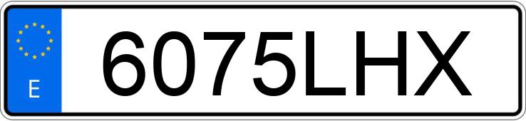 Numer rejestracyjny 6075LHX posiada HYUNDAI I20