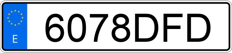 Numer rejestracyjny 6078DFD posiada CITROEN C3 Numer rejestracyjny 6078DFD posiada CITROEN C3