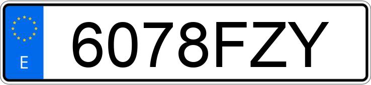 Numer rejestracyjny 6078FZY posiada RENAULT CLIO Numer rejestracyjny 6078FZY posiada RENAULT CLIO