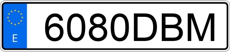 Numer rejestracyjny 6080DBM posiada BMW SERIE 3 Numer rejestracyjny 6080DBM posiada BMW SERIE 3