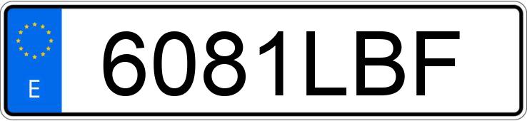 Numer rejestracyjny 6081LBF posiada RENAULT MEGANE Numer rejestracyjny 6081LBF posiada RENAULT MEGANE