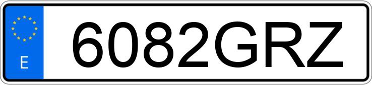 Numer rejestracyjny 6082GRZ posiada OPEL INSIGNIA