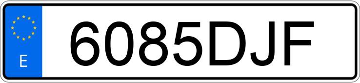 Numer rejestracyjny 6085DJF posiada SEAT LEON Numer rejestracyjny 6085DJF posiada SEAT LEON