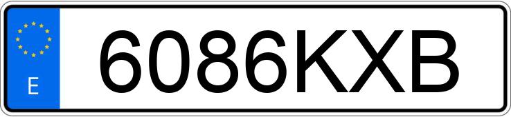 Numer rejestracyjny 6086KXB posiada DACIA SANDERO STEPWAY