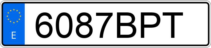 Numer rejestracyjny 6087BPT posiada VOLKSWAGEN GOLF Numer rejestracyjny 6087BPT posiada VOLKSWAGEN GOLF