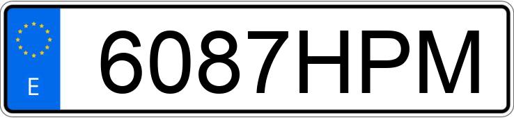 Numer rejestracyjny 6087HPM posiada PEUGEOT 508