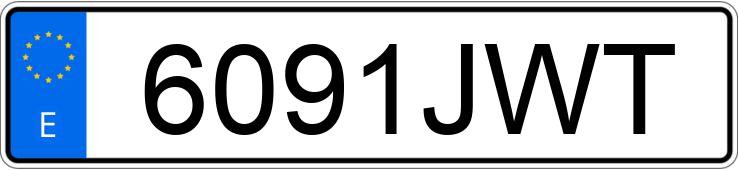 Numer rejestracyjny 6091JWT posiada OPEL ASTRA