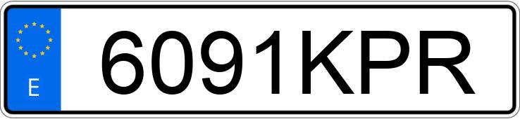 Numer rejestracyjny 6091KPR posiada BMW SERIE 2