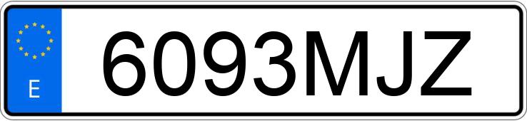 Numer rejestracyjny 6093MJZ posiada VOLKSWAGEN POLO Numer rejestracyjny 6093MJZ posiada VOLKSWAGEN POLO