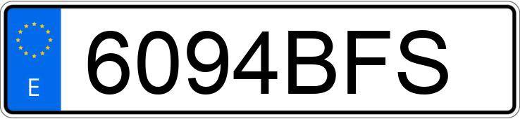 Numer rejestracyjny 6094BFS posiada VOLVO S60 Numer rejestracyjny 6094BFS posiada VOLVO S60