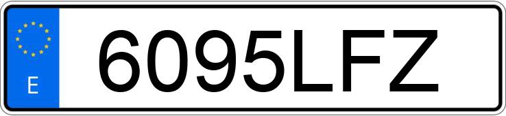 Numer rejestracyjny 6095LFZ posiada NISSAN JUKE