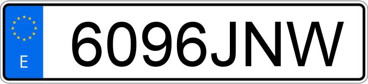 Numer rejestracyjny 6096JNW posiada CITROEN C4 GRAND PICASSO