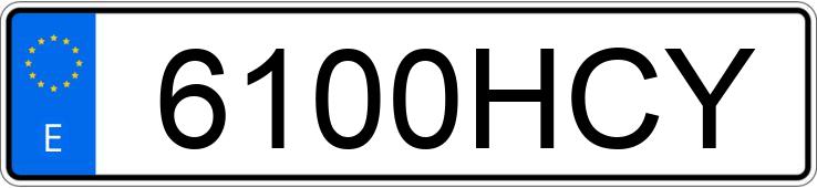 Numer rejestracyjny 6100HCY posiada CITROEN C4 Numer rejestracyjny 6100HCY posiada CITROEN C4