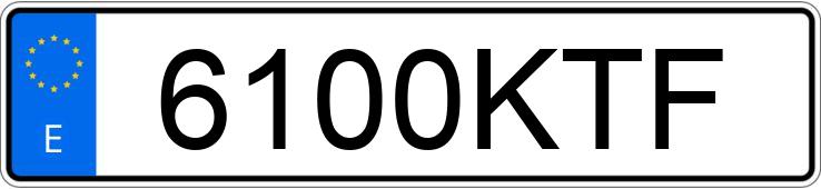 Numer rejestracyjny 6100KTF posiada MERCEDES CLA (117) Numer rejestracyjny 6100KTF posiada MERCEDES CLA (117)