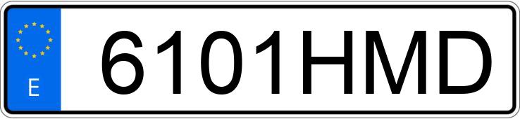 Numer rejestracyjny 6101HMD posiada SEAT LEON Numer rejestracyjny 6101HMD posiada SEAT LEON