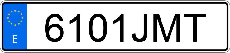 Numer rejestracyjny 6101JMT posiada NISSAN X-TRAIL